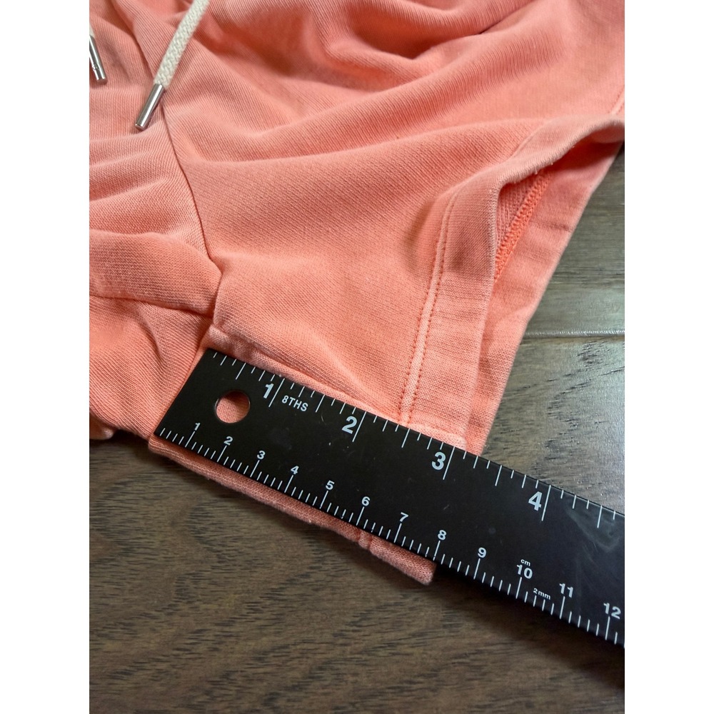 Lou & Grey Womens Coral Pink French Terry Sleeveless V-Neck Romper Large L - Picture 5 of 5